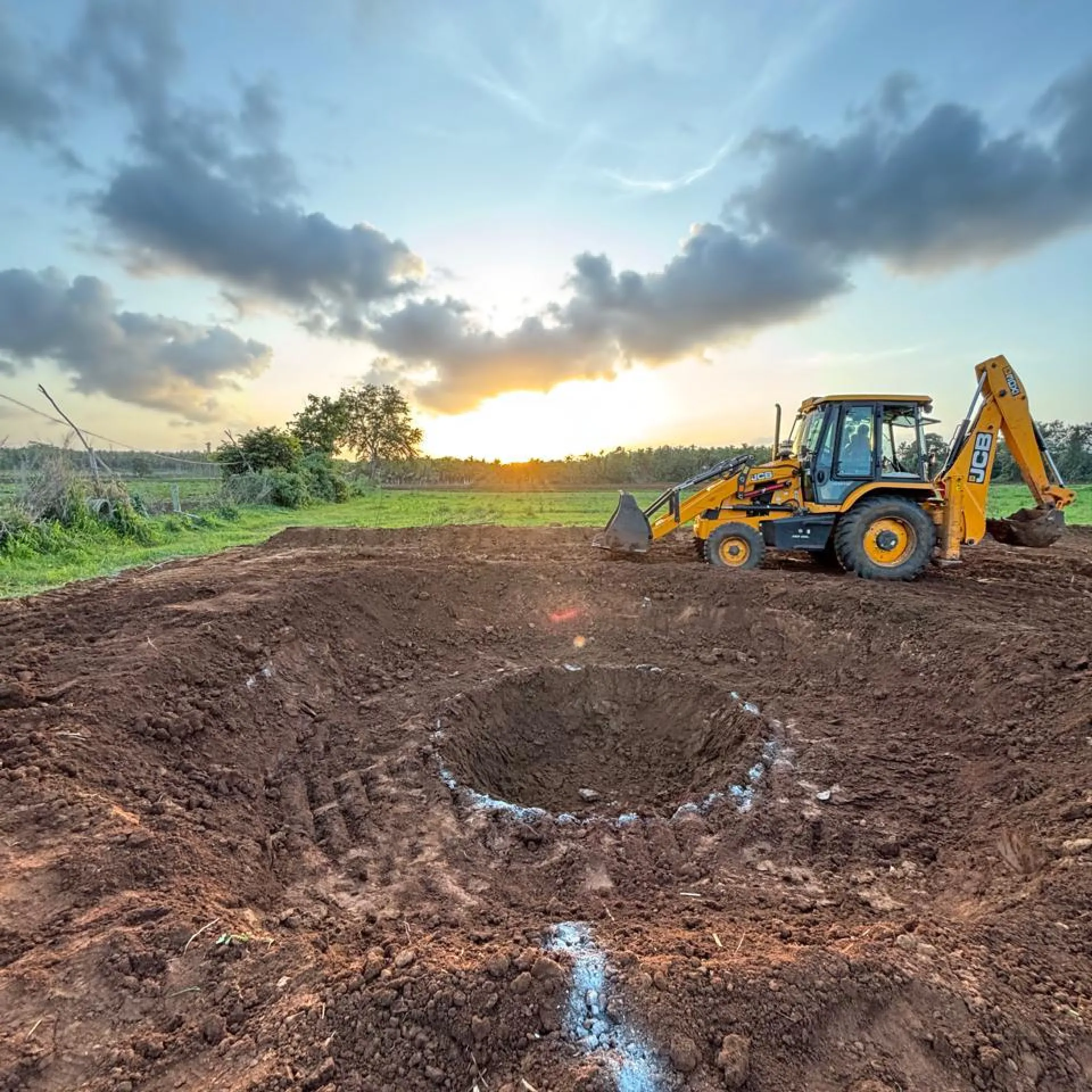 Thriving farm harvest from a Hasiru Agro designed farm