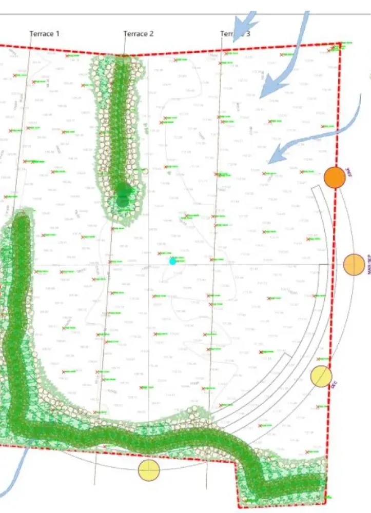 NDVI satellite mapping and terrain intelligence analysis
